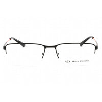 Armani Exchange Men's Eyeglasses - Matte Black Frame Clear Demo Lens | AX1038 6063 ,
