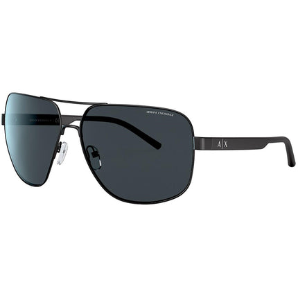 Armani Exchange Men's Sunglasses - Black Frame Polycarbonate Lens | AX2030S 606387 ,