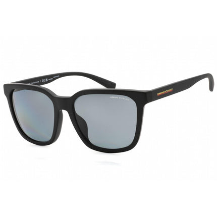 Armani Exchange Men's Sunglasses - Square Frame Grey Polarized Lens | 0AX4108SF 807881 ,