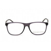 Armani Exchange Unisex Eyeglasses - Grey Plastic Rectangular Frame | AX3048F 8239 ,