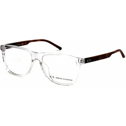 Armani Exchange Unisex Eyeglasses - Rectangular Shape Frame Clear Lens | AX3048F 8235 ,