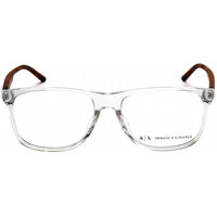 Armani Exchange Unisex Eyeglasses - Rectangular Shape Frame Clear Lens | AX3048F 8235 ,