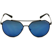 Armani Exchange Unisex Sunglasses - Matte Black Metal Full Rim Frame | 0AX2023S 6063 ,