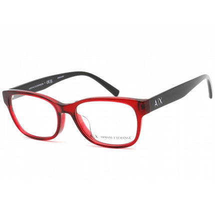 Armani Exchange Women's Eyeglasses - Clear Lens Full Rim Plastic Frame | AX3076F 8298 ,