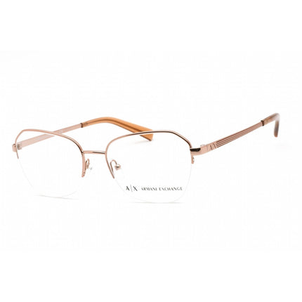 Armani Exchange Women's Eyeglasses - Rose Gold Frame Clear Demo Lens | 0AX1045 6103 ,