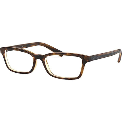 Armani Exchange Women's Eyeglasses - Shiny Havana Rectangular Frame | 0AX3074F 8037 ,