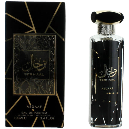 Asdaaf Unisex Eau De Parfum Spray - Terhaal Invigorating Blend of Notes, 3.4 oz ,