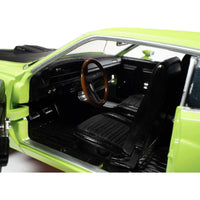 Autoworld 1/18 Model Car - 1971 Ford Torino Cobra Grabber Lime Green with Black ,