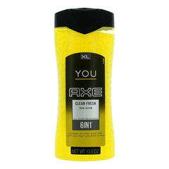 Axe You Clean Fresh by Axe, 13.5 oz 6 in 1 Body Wash for Men