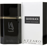 Azzaro Silver Black by Azzaro, 3.4 oz Eau De Toilette Spray for Men ,