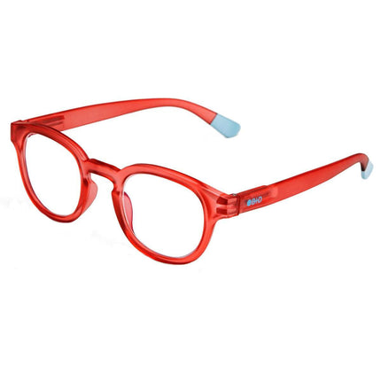 B+D Unisex Eyeglasses - Digital Screen Full Rim, Matte Red | 2285-14 ,