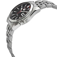 Seiko Men's Watch - Series 5 Automatic Black Dial Stainless Steel Bracelet | SNK375J1 ,