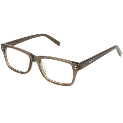 Prive Revaux Unisex Eyeglasses - Blue Light Lens Rectangular | Top Secret-Gunmetal ,