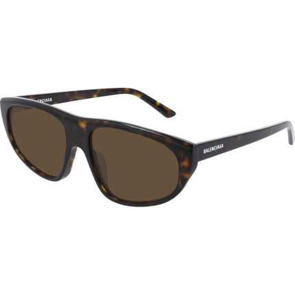 Balenciaga Men's Sunglasses - Havana Plastic Full Rim Frame | BALENCIAGA BB0098S 2 ,