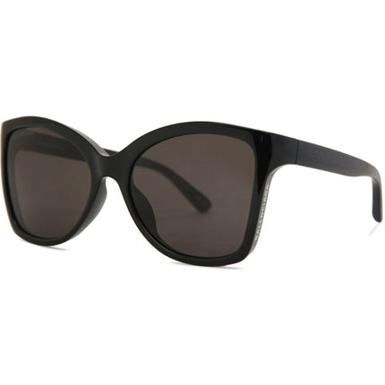 Balenciaga Unisex Sunglasses - Black Square Plastic Full Rim | BALENCIAGA BB0151S 1 ,