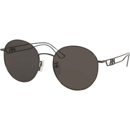 Balenciaga Unisex Sunglasses - Grey Round Metal Full Rim Frame | BALENCIAGA BB0060SK 1 ,