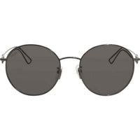 Balenciaga Unisex Sunglasses - Grey Round Metal Full Rim Frame | BALENCIAGA BB0060SK 1 ,