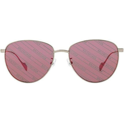 Balenciaga Unisex Sunglasses - Ruthenium Metal Full Rim Frame | BALENCIAGA BB0088SK 5 ,