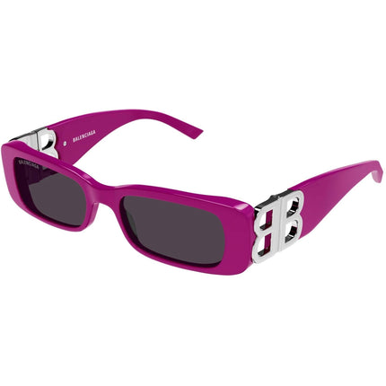 Balenciaga Women's Sunglasses - Fuchsia Butterfly Shape Frame Grey Lens | BB0096S 016 ,