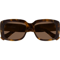Balenciaga Women's Sunglasses - Havana Full Rim Square Frame | BALENCIAGA BB0072S 2 ,