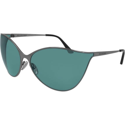 Balenciaga Women's Sunglasses - Metal Cat Eye Frame Blue Lens | BALENCIAGA BB0137S 2 ,