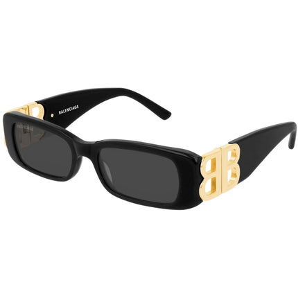 Balenciaga Women's Sunglasses - Red Acetate Butterfly Frame Grey Lens | BB0096S 015 ,