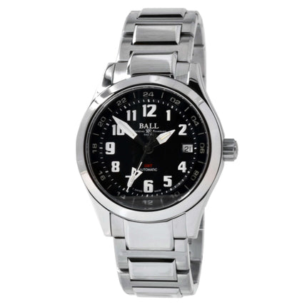 Ball Men's Automatic Watch - Engineer III Black Dial Silver Bracelet | GM1032C-S3-BK ,