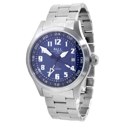 Ball Men's Automatic Watch - Engineer III Blue Dial Silver Bracelet | GM1086C-S3-BE ,