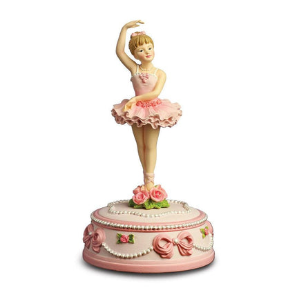 Ballerina and Bows Rotating Figurine ,