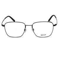Bally Men's Eyeglasses - Shiny Black Full Rim Metal Frame Clear Lens | BY5010-D 001 ,