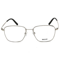 Bally Men's Eyeglasses - Shiny Palladium Square Metal Frame Clear Lens | BY5010-D 016 ,