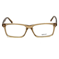 Bally Men's Eyeglasses - Shiny Yellow Rectangular Full Rim Frame | BY5016-D 039 ,