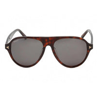 Bally Men's Sunglasses - Full Rim Shiny Red Havana Frame Smoke Lens | BY0021-H 54A ,