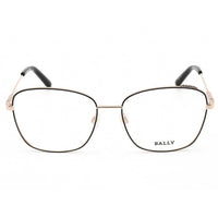 Bally Women's Eyeglasses - Black Metal Full Rim Frame Clear Demo Lens | BY5021 005 ,
