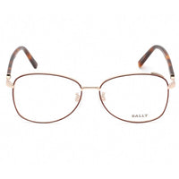 Bally Women's Eyeglasses - Bordeaux Full Rim Frame Clear Demo Lens | BY5045-H 071 ,