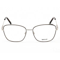 Bally Women's Eyeglasses - Bordeaux Metal Full Rim Frame Clear Demo Lens | BY5021 071 ,