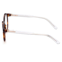 Bally Women's Eyeglasses - Dark Havana Round Full Rim Plastic Frame | BY5030 052 ,