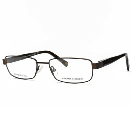 Banana Republic Men's Eyeglasses - Brock Dark Brown Frame | Brock-0JYS-52-17-140 ,