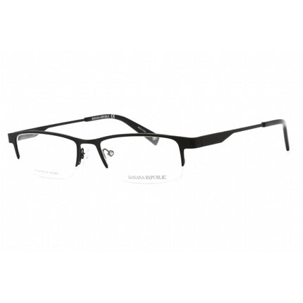 Banana Republic Men's Eyeglasses - Clear Demo Lens Matte Black Frame | BR 102 0003 00 ,