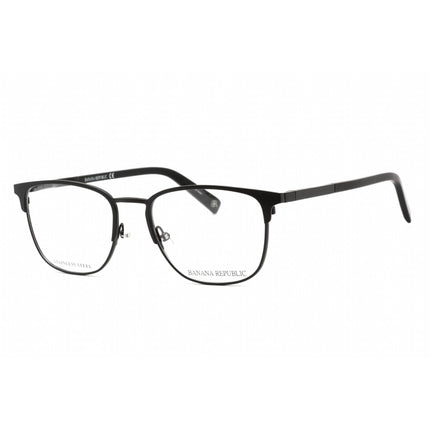Banana Republic Men's Eyeglasses - Full Rim Matte Black Rectangular | BR 107 0003 00 ,