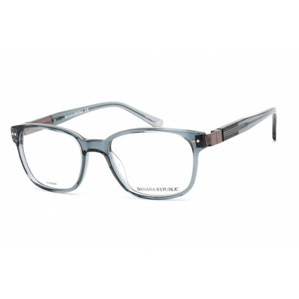 Banana Republic Men's Eyeglasses - Grey Blue Plastic Frame Clear Lens | Dexter 009V 00 ,