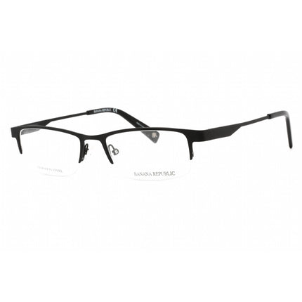 Banana Republic Men's Eyeglasses - Matte Black Frame Clear Demo Lens | BR 102 0003 00 ,