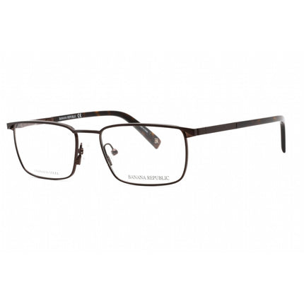 Banana Republic Men's Eyeglasses - Matte Brown Metal Rectangular | BR 103 04IN 00 ,