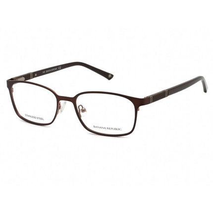 Banana Republic Men's Eyeglasses - Matte Brown Metal Rectangular | JACE/N 04IN 00 ,