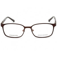 Banana Republic Men's Eyeglasses - Matte Brown Metal Rectangular | JACE/N 04IN 00 ,