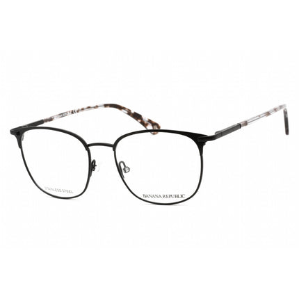 Banana Republic Men's Eyeglasses - Rectangular Matte Black Frame | BR 111 0003 00 ,
