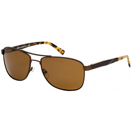 Banana Republic Men's Sunglasses - Matte Brown Full Rim Aviator Frame | Axel/S 04IN 00 ,