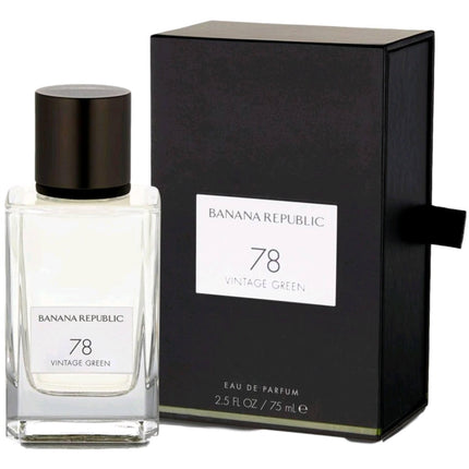 Banana Republic Unisex Eau De Parfum Spray - 78 Vintage Green Woodsy Scent, 2.5 oz ,