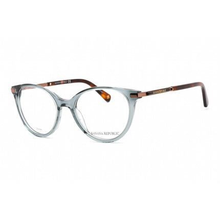 Banana Republic Women's Eyeglasses - Aqua Crystal Round Shape Frame | BR 211 0E1N 00 ,