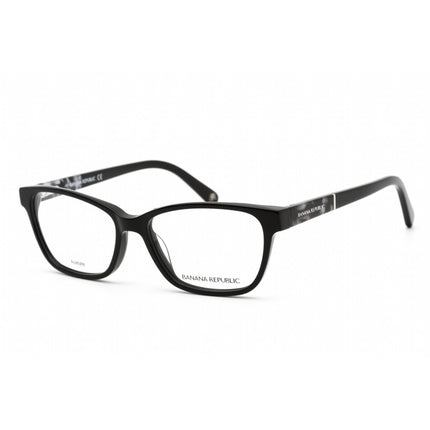 Banana Republic Women's Eyeglasses - Black Plastic Rectangular Frame | Clare 0807 00 ,